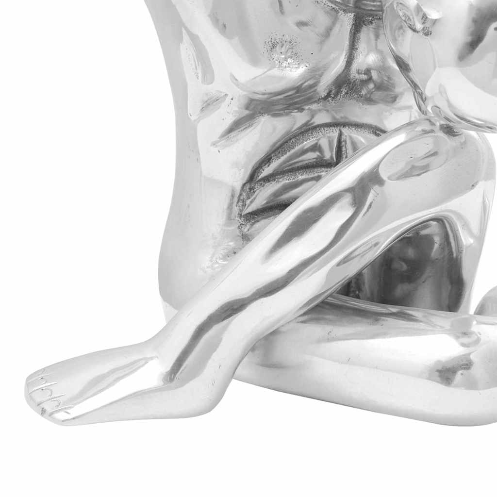 Sculpture Silver 63 x 20 x 22 cm Aluminium